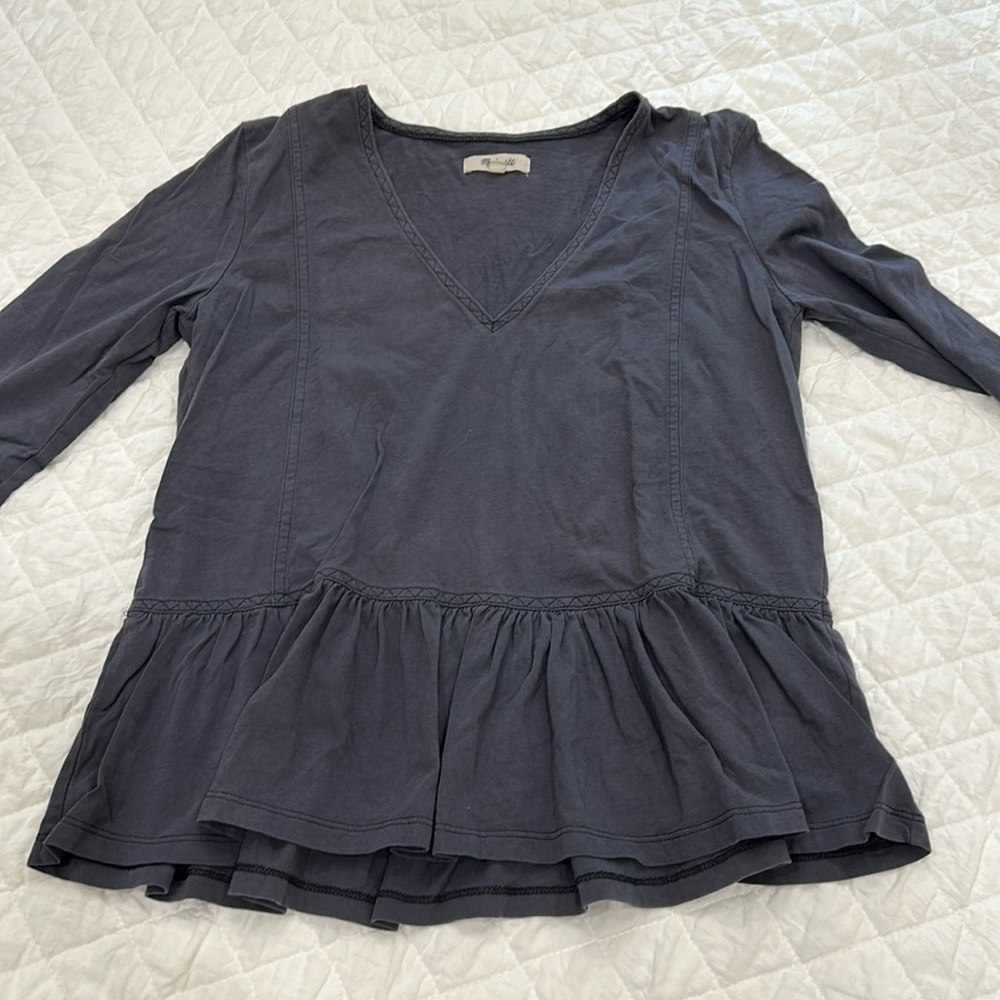 Madewell cotton blouse